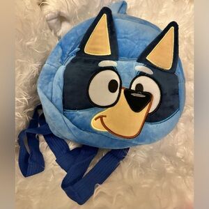 Bluey plush backpack